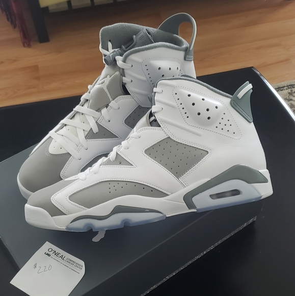 Brand New Unused Aj6 Cool Gray - Picture 4 of 6